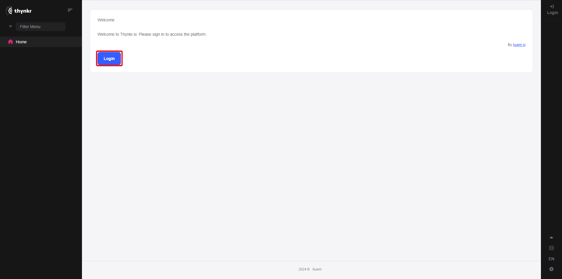 start-index-page-login-link
